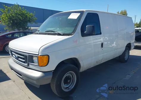 2007 Ford E-150 Commercial/Recreational z USA, uszkodzony, nr VIN 1FTNE14W17DA34219